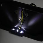 Side-Mount License Plate Bracket w/ LED for Suzuki GSXR 600 750 1000 Hayabusa (2001–2023)