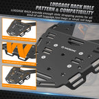 Rear Luggage Rack Cargo Plate for KTM 690 Enduro R (2008–2018)