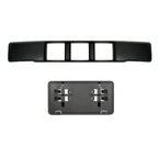 Front Bumper Cover Lower Grille + License Plate Bracket for Ford F150 (2015–2017)