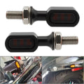 Mini LED Rear Turn Signal Light Smoke Lens for Harley