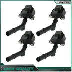 Set of 4 Ignition Coils for Mercedes-Benz GLA200 (2014–2016) L4 1.6L Turbo