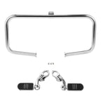 Chrome Engine Guard Highway Crash Bar Footpeg for Harley Electra Glide (1997–2008)