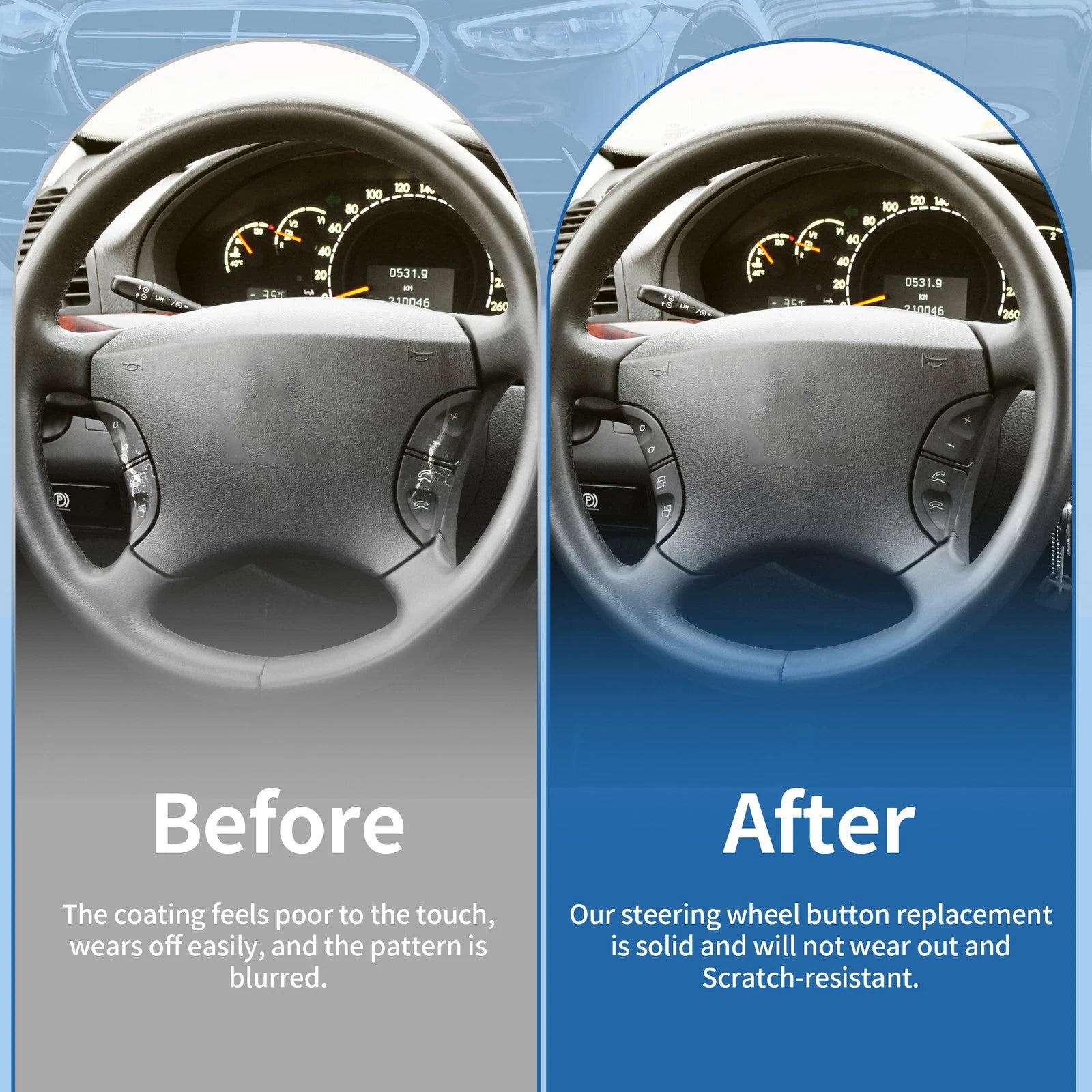 Steering Wheel Buttons for Mercedes-Benz CL Class (1996–2006) No.2208210679