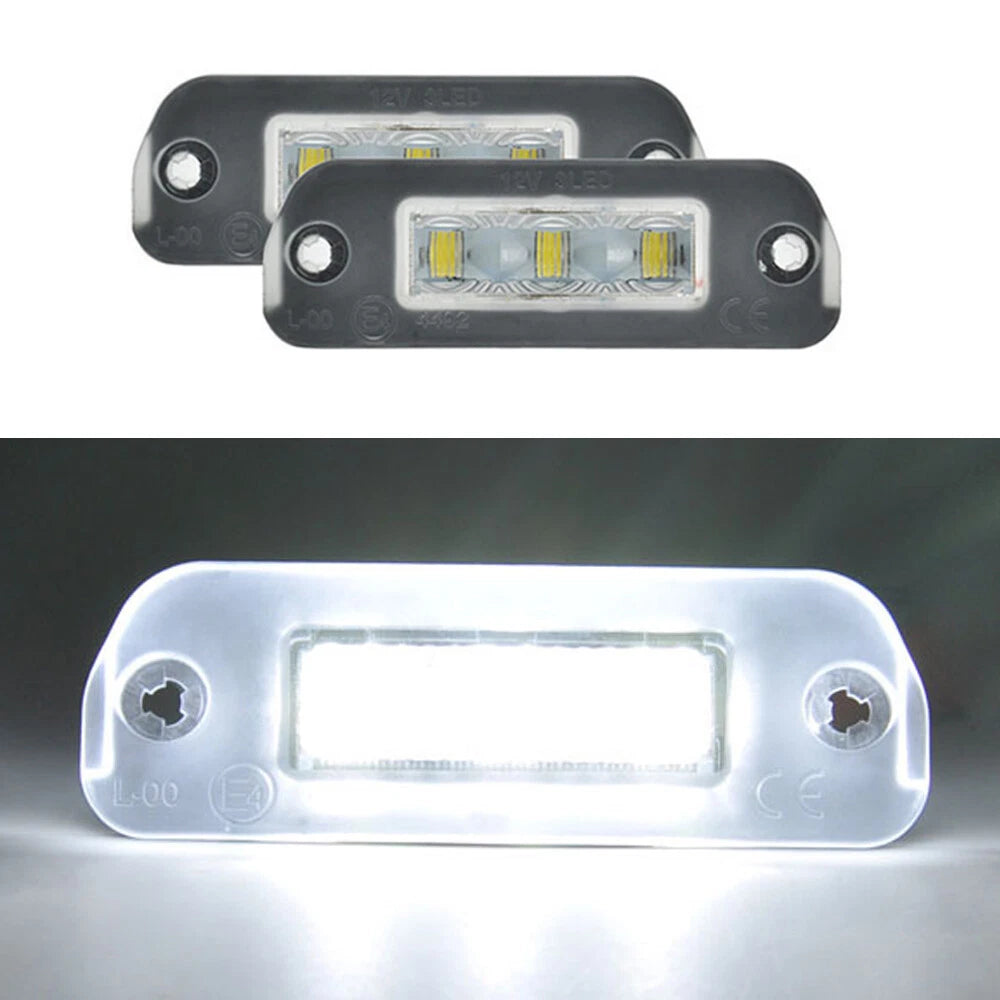 2X SMD LED License Plate Light for Benz GL ML R Class (2006–2012)