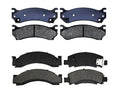Front and Rear Semi-Metallic Brake Pad Kit ACDelco for Chevy GMC P30 P35 (1976–1978)