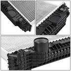 2-Row Aluminum Radiator for Freightliner FLD120 FL80 Sterling LT7500 (1993–2007)