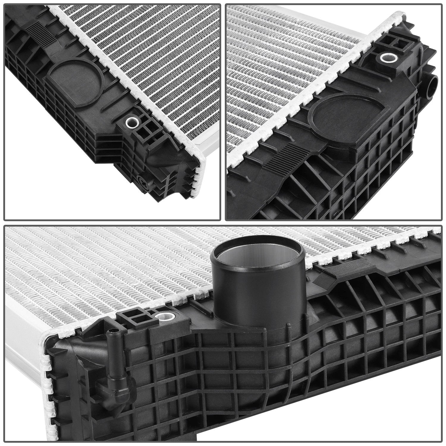 2-Row Aluminum Radiator for Freightliner FLD120 FL80 Sterling LT7500 (1993–2007)