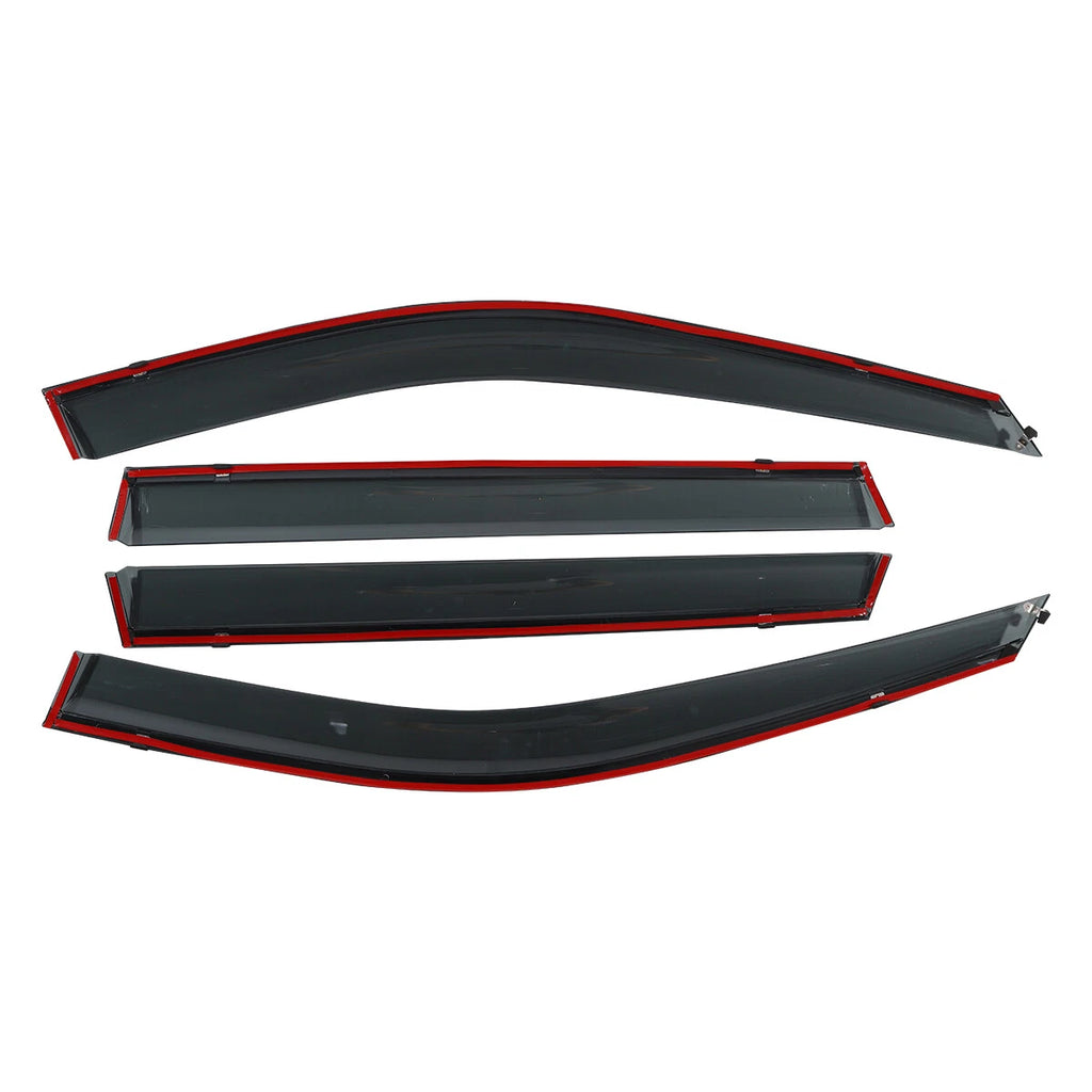 Chrome Window Visor Rain Guard for Honda CR-V (2023–2024)