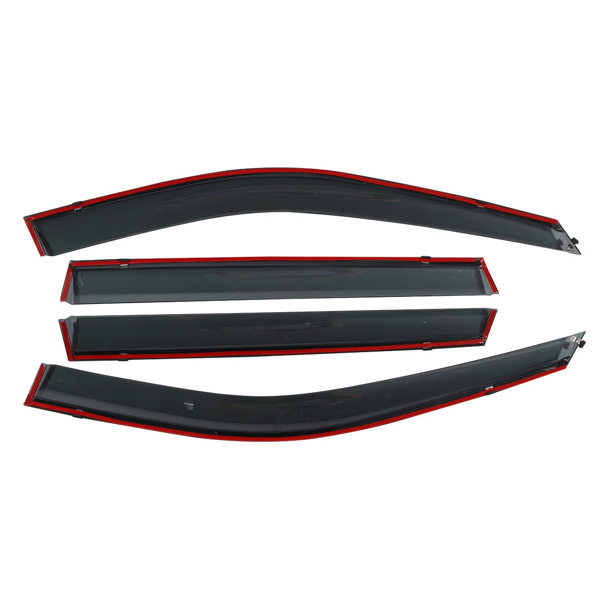 Chrome Window Visor Rain Guard for Honda CR-V (2023–2024)