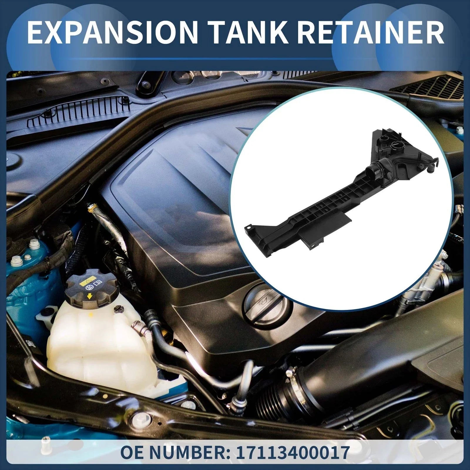 Auto Trans Radiator Coolant Tank Mounting Plate for BMW X3 (2004-2010)