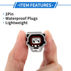 2 Pin Fuel Injector Connector Plug for Toyota 