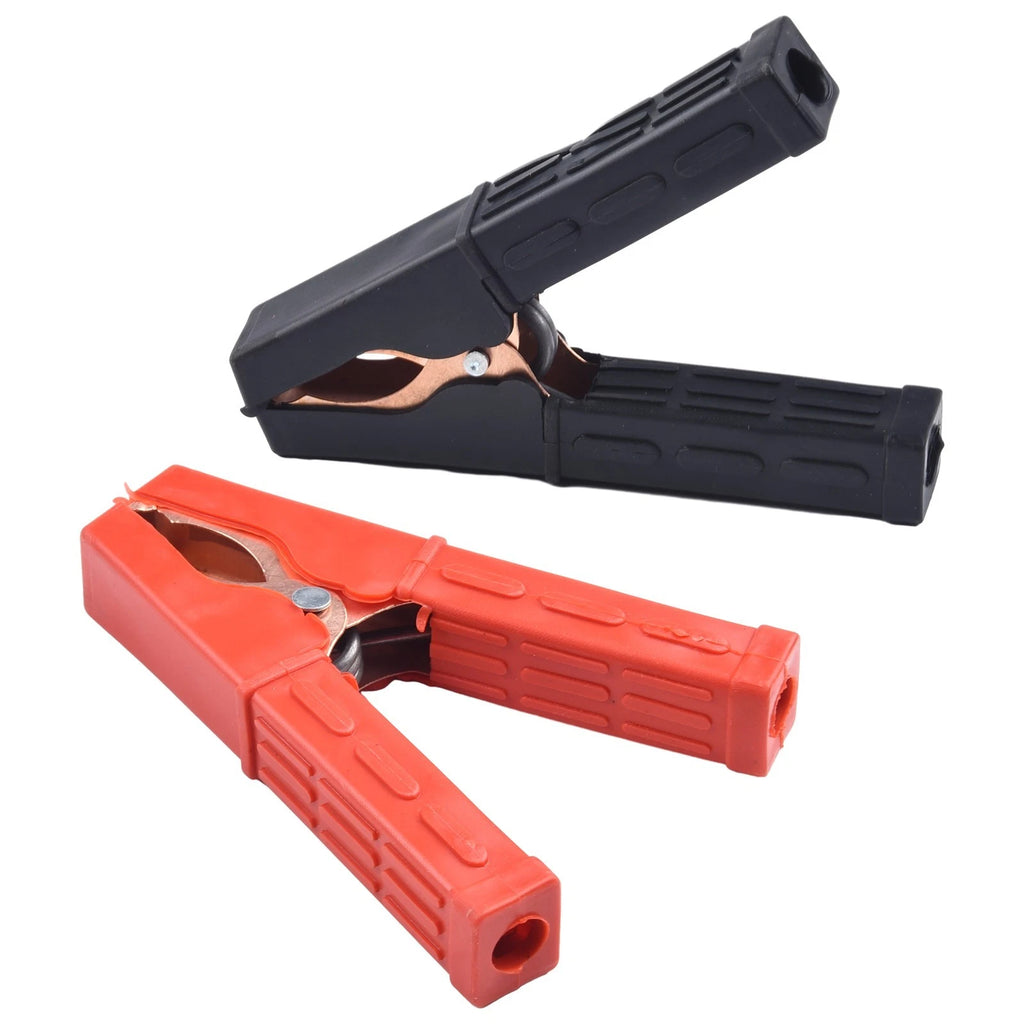 Set of 2 Heavy Duty Car Battery Clamps for Universal Use