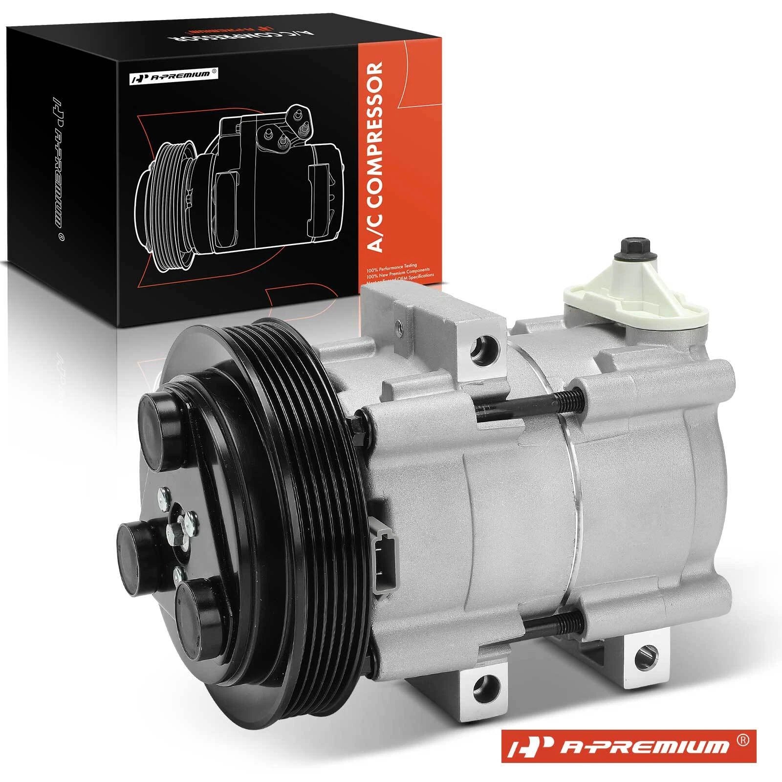 A/C Compressor with Clutch for Ford Fiesta (2001–2010)