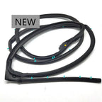 Rear Right Door Weatherstrip Moulding for Honda Civic Sedan (2016-2021)