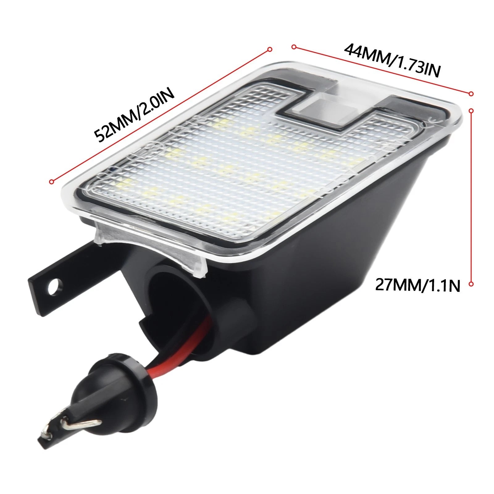Side Mirror Lights for - Bright White, Direct Replacement