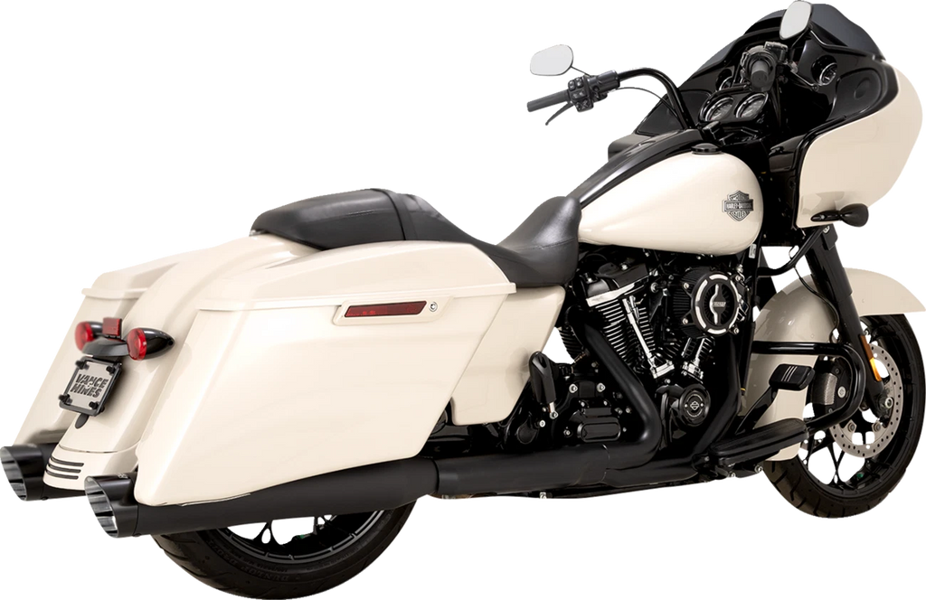 Vance & Hines Razorback 450 Slip-On Mufflers for M8 Bagger (2017–2023) 47960