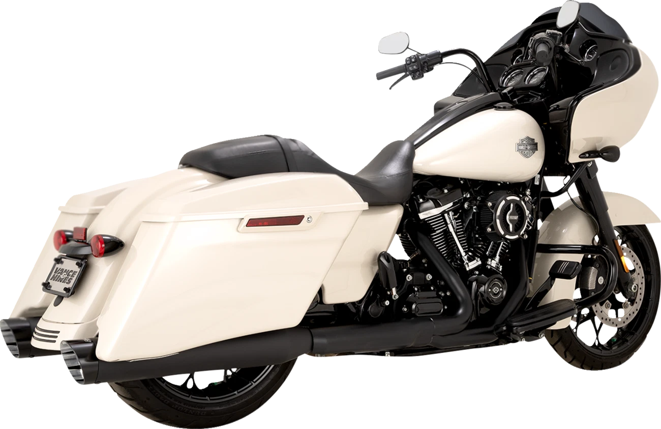Vance & Hines Razorback 450 Slip-On Mufflers for M8 Bagger (2017–2023) 47960