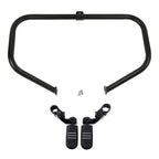 Black Engine Guard Highway Bar Footpegs for Harley Electra Glide (1997-2008)