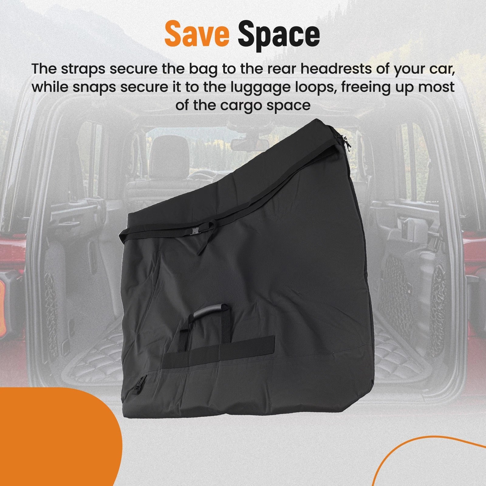 Freedom Panel Hard Top Storage Bag for Jeep Wrangler Unlimited (2007–2025)