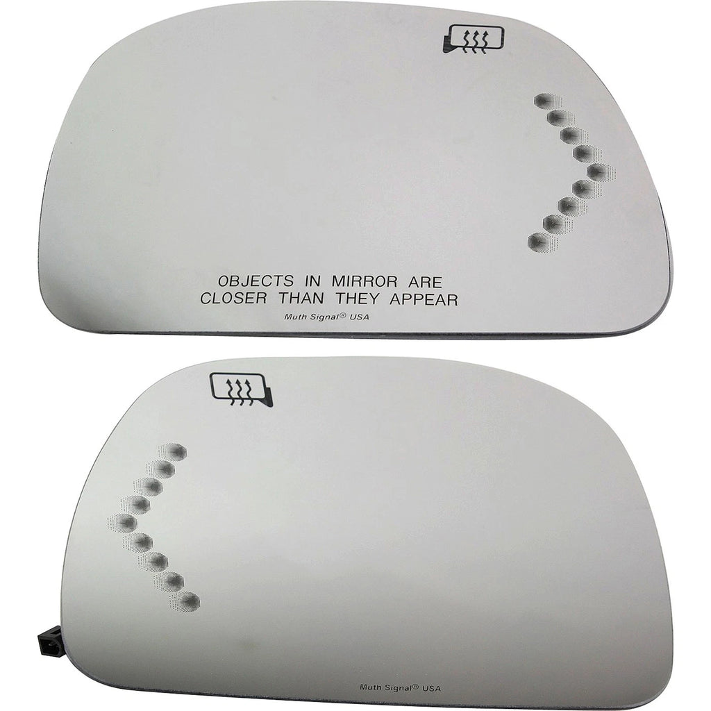 Heated Mirror Glass with Turn Signal for Ford Excursion (2001–2005) Set of 2