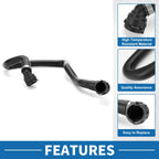 Radiator Hose No.17127596840 for BMW 320i (2013–2015) Rubber Black