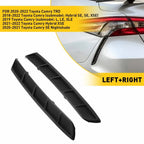 2Pcs Rear Bumper Extension Trim for Toyota Camry (2018–2022)