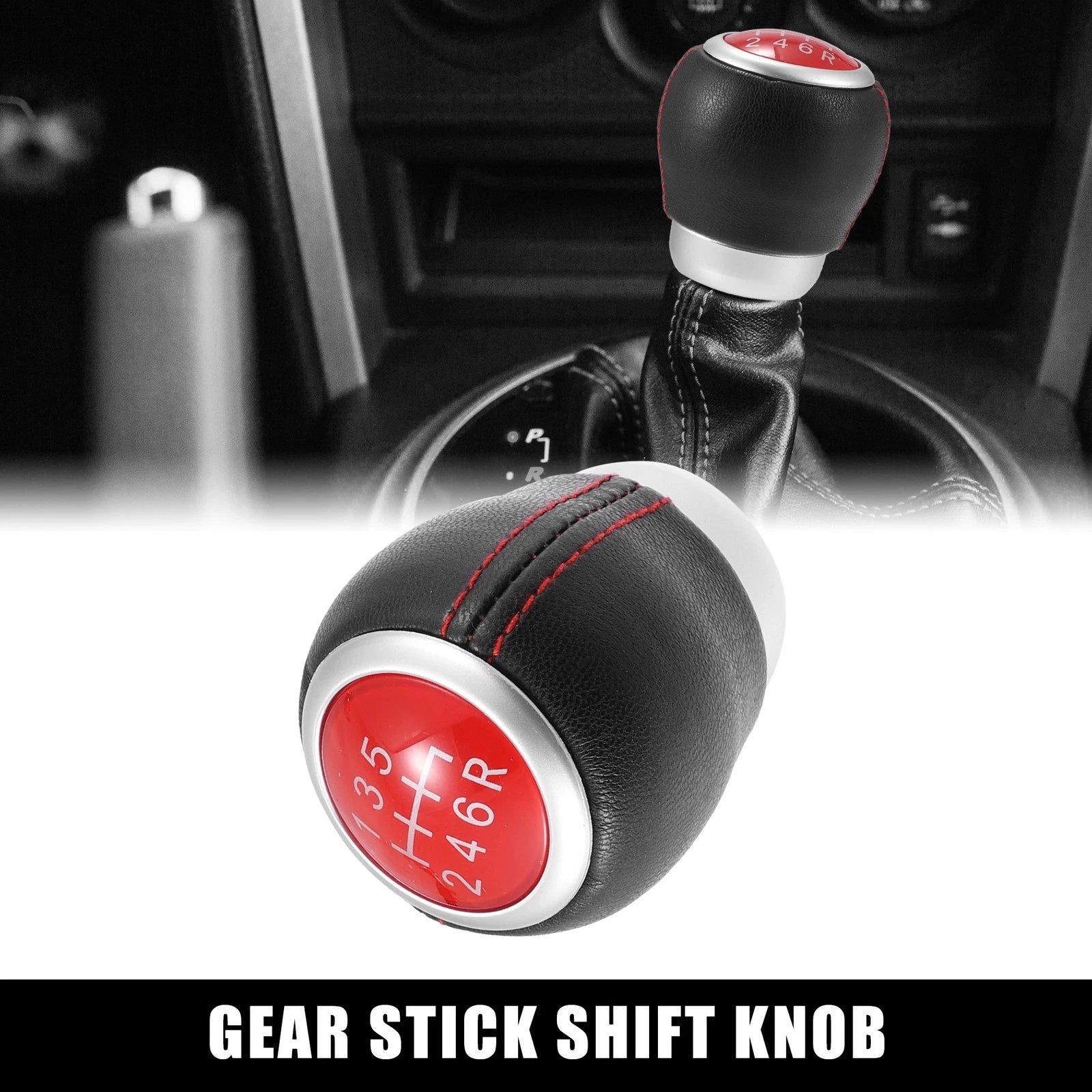 6-Speed Manual Gear Shift Knob for Subaru Forester (2010–2018) & Impreza WRX STI