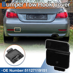 Rear Tow Hook Cover for BMW 525i 530i 545i 550i (2001–2007) No. 51127119151 Black