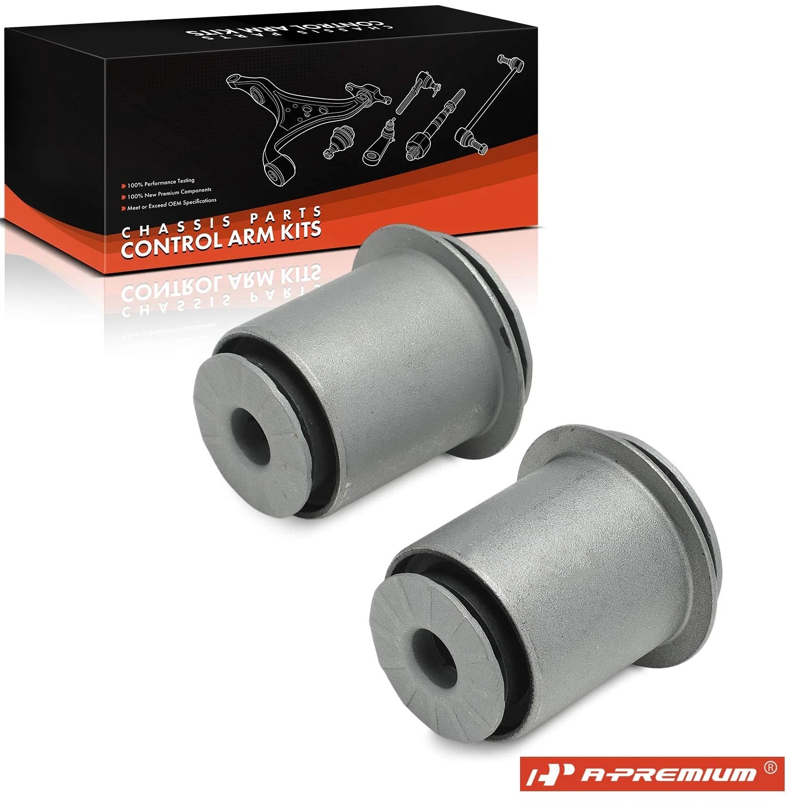 2X Front Lower Control Arm Bushing for Jeep Grand Cherokee (2005–2010)