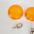 Set of 2 Front Bullet Style Marker Lamps for Harley-Davidson (OEM)