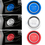 Engine Start Push Button Switch Cover Decal for Honda Civic 11th Gen (2022–2024)