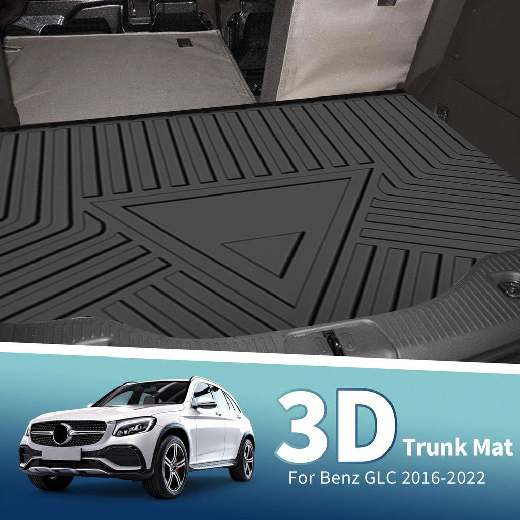 Cargo Liner Rear Trunk Mat for Mercedes Benz GLC Class (2016–2022) TPE