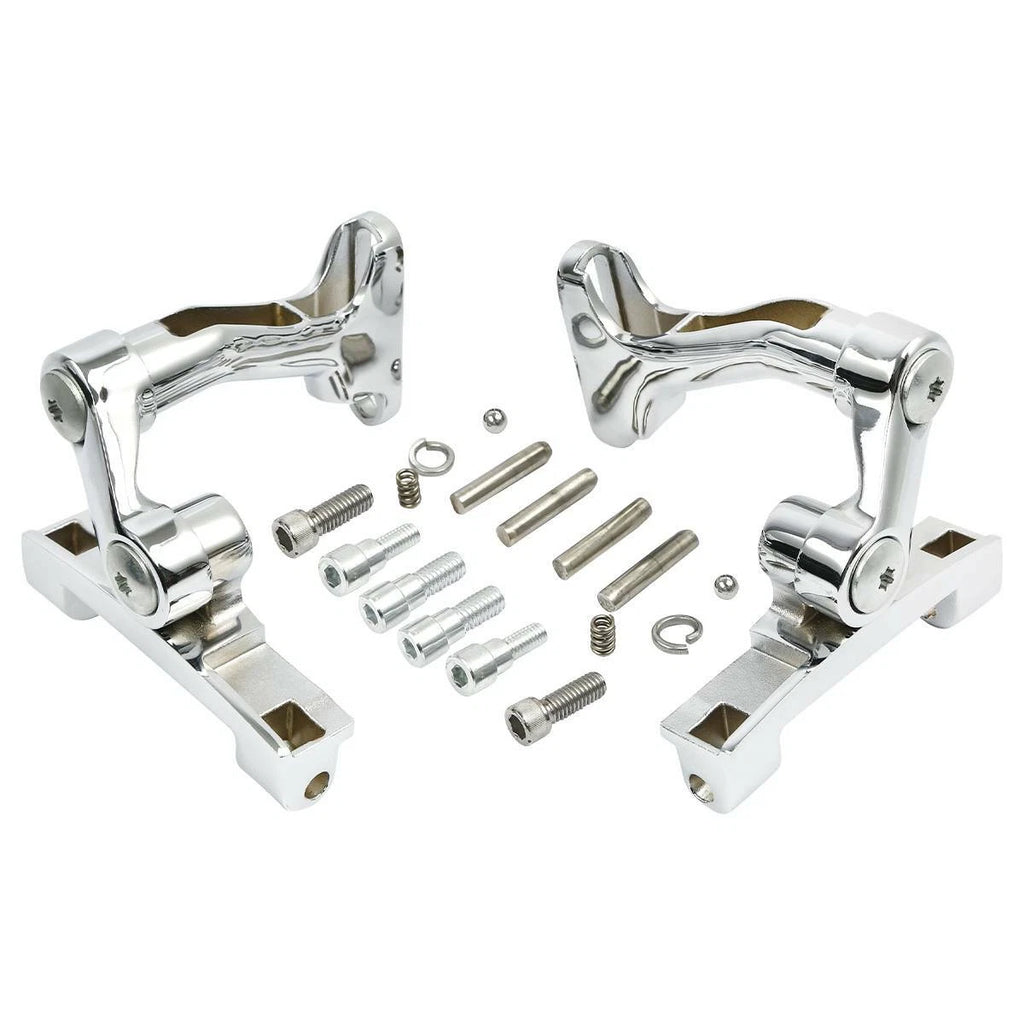 Rear Passenger Adjustable Floorboard Mounting Kit for Harley Touring (1993–2023)