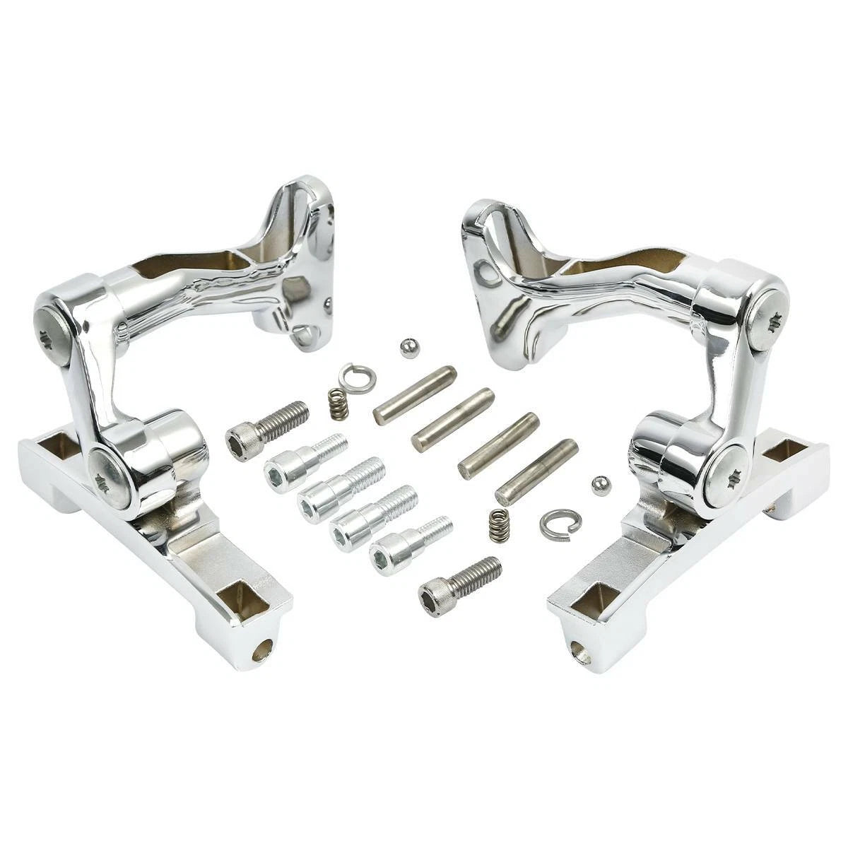 Rear Passenger Adjustable Floorboard Mounting Kit for Harley Touring (1993–2023)