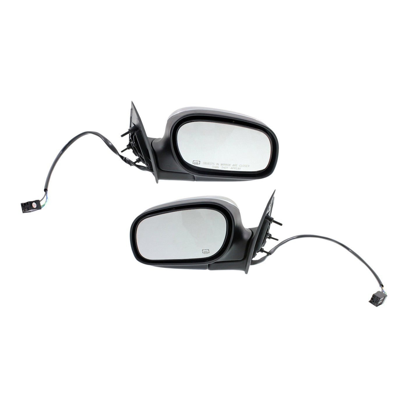 Set of 2 Chrome Mirrors for Ford Crown Victoria (2002–2008) Heated