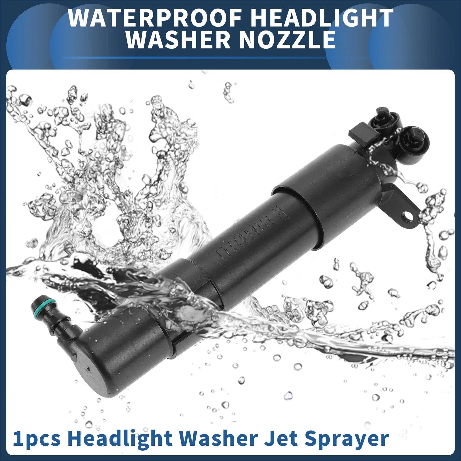 Front Passenger Headlight Washer Nozzle for Mercedes-Benz E550 (2007–2009) No. 2118602247