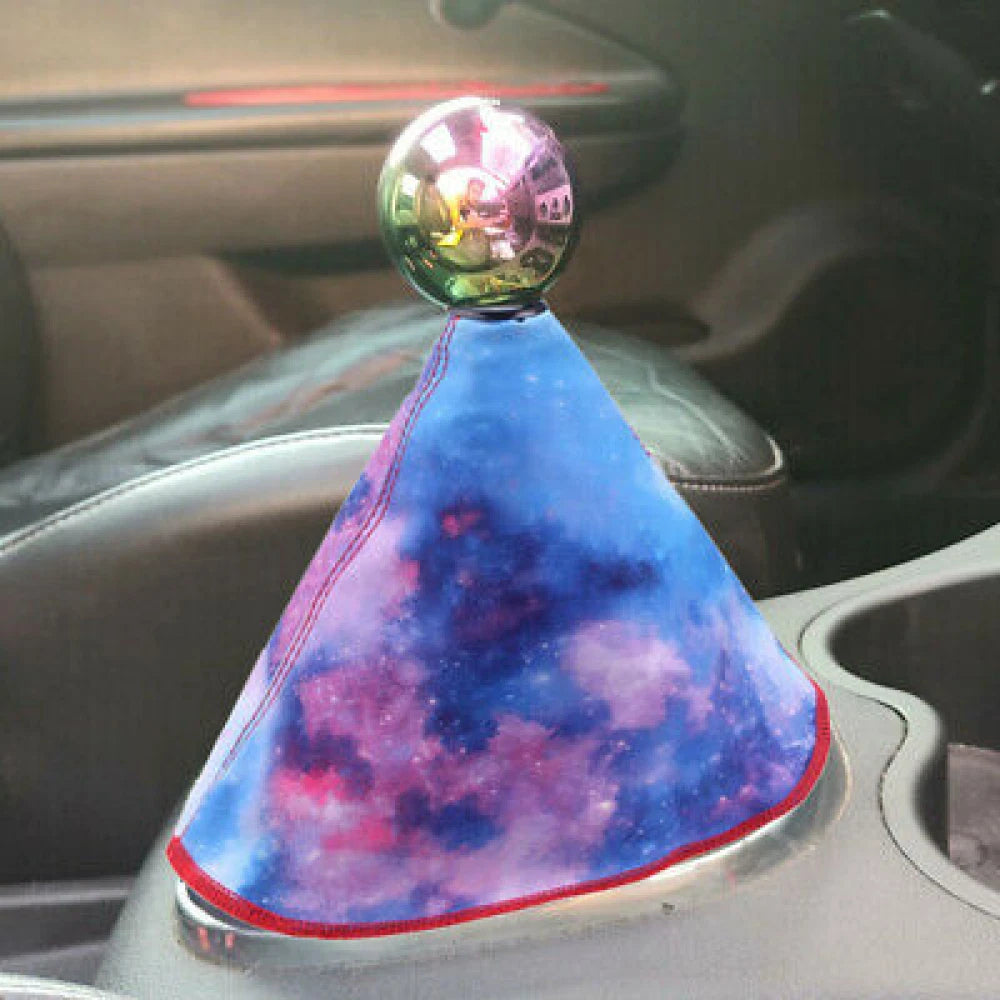 JDM Style Shift Lever Knob Boot Cover for Universal Fit