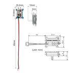 Brushless Fast Response Steering Motor for Tandem Use (Compatible Models)