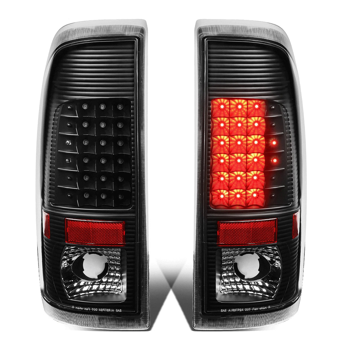 Full LED Tail Brake Light Lamp Set for Ford F250 F350 Super Duty (2008–2016)