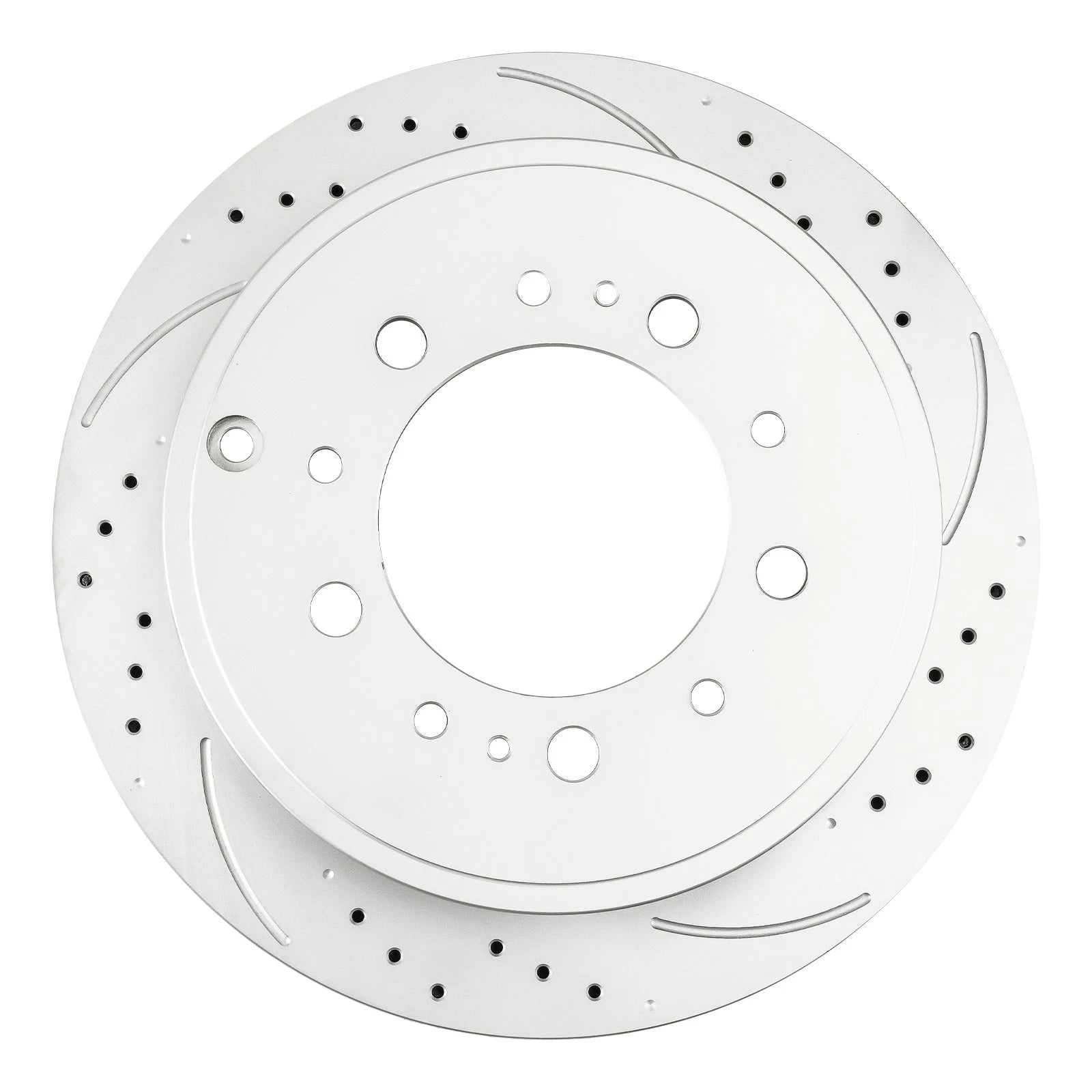 Rear Drilled Slotted Brake Rotors for Toyota Sequoia (2008–2022)
