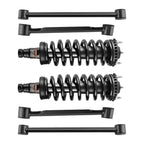 6x Front Complete Struts + Rear Control Arms for GMC Envoy XL XUV (2002–2008)
