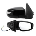 Right Side Door Mirror for Nissan Sentra (2016–2019) Manual Folding Black
