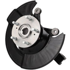 2X Front LH RH Steering Knuckle & Wheel Hub Bearing for Honda Pilot (2003–2004)
