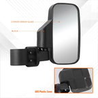 Universal UTV Side View Mirrors for Roll Cage Bar Mount (Convex)
