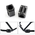 2x 25mm Engine Frame Bar Protection Crash Slider Pad for Motorcycle