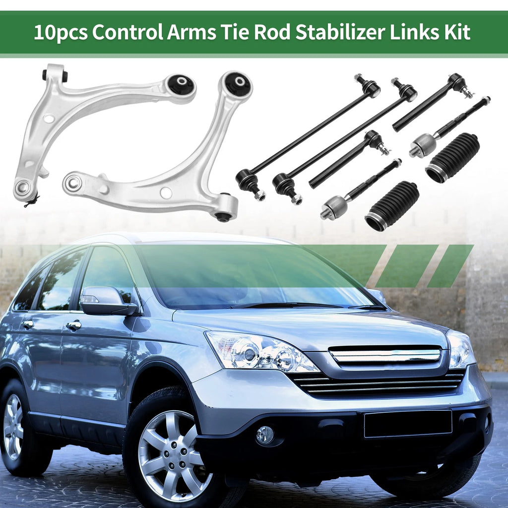 10pcs Control Arm Front Suspension Kit for Honda Odyssey (2005–2010) No.K750304