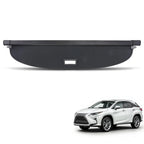Cargo Cover Trunk Security Shade for Lexus RX350 RX450h (2016–2022) Waterproof