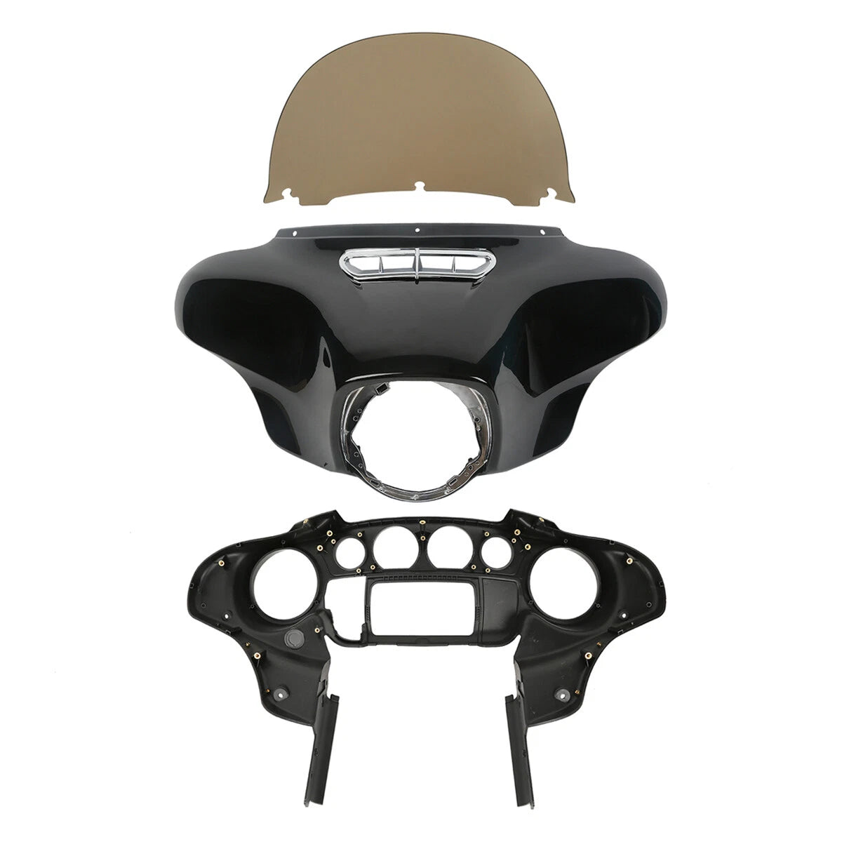 Batwing Fairings Smoked 12.5" Windshield for Harley Electra Glide (2014–2024)