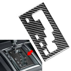 Interior Gear Shift Panel Cover Trim for Chrysler 300 300C (2005–2007) Carbon Black