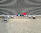 Aluminum Radiator + Fan for Ford Mustang, Mercury Cougar, XR7, Torino (1967-1970)